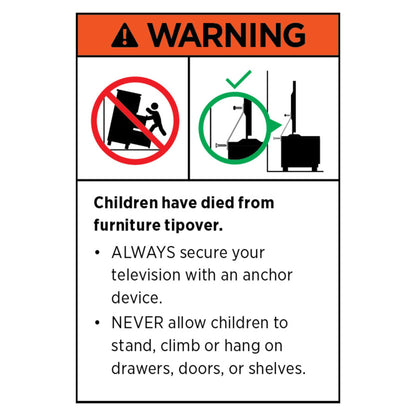 Sarantino Gio TV Entertainment Stand Cabinet Cupboard in White and Natural Wood Finish