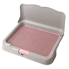 Load image into Gallery viewer, Dog Pet Potty Tray Training Toilet Detachable Wall T2 GREY
