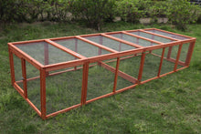 Load image into Gallery viewer, YES4PETS 290 cm XL Chicken Coop Run Guinea Pig Cage Villa Extension Rabbit Hutch Cat Kitten House Pen
