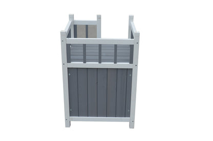 YES4PETS Cat Shelter Condo with Escape Door Rabbit Kitty Dog House Cave