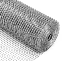 Load image into Gallery viewer, YES4PETS 1 x 2M Galvanised Wire Garden Mesh Pet Chicken Coop Fencing Bird Netting Mesh
