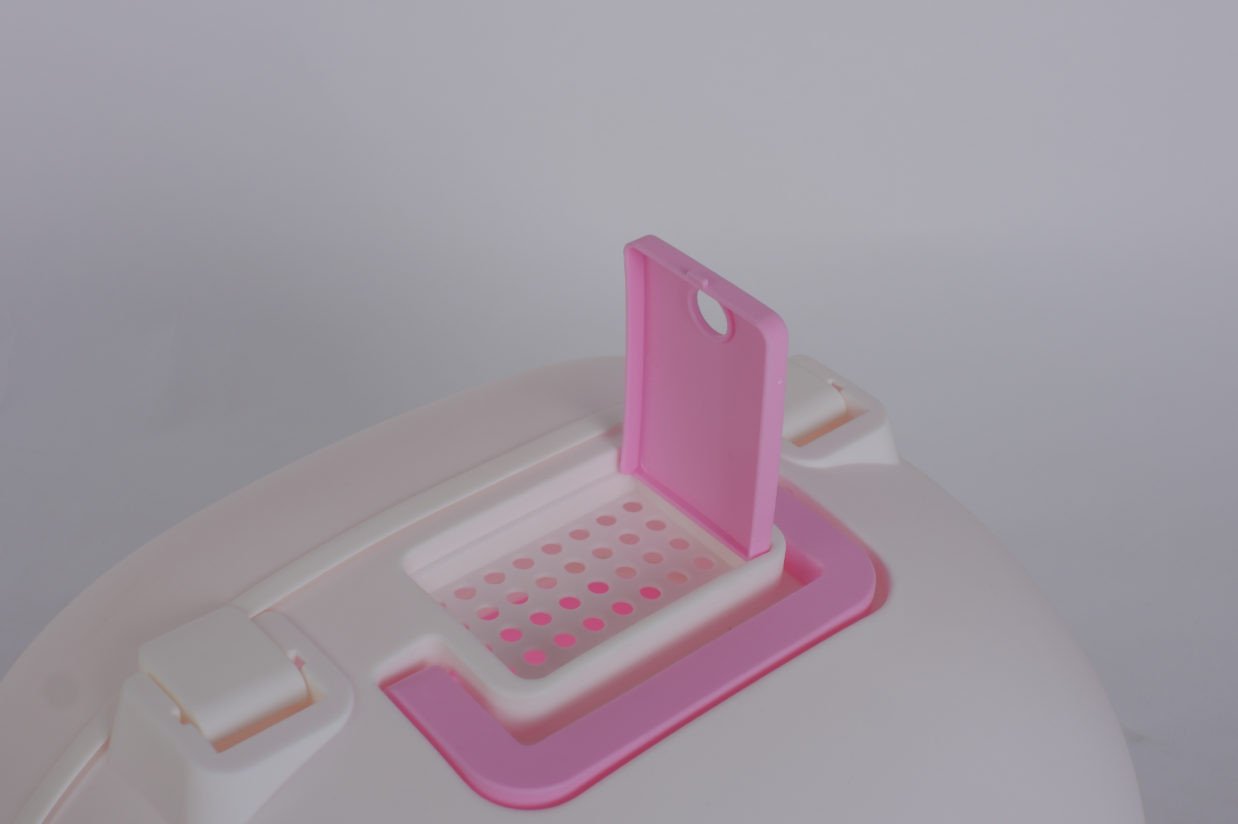 YES4PETS Portable Hooded Cat Toilet Litter Box Tray House with Handle, Scoop and Charcoal Filter Purple