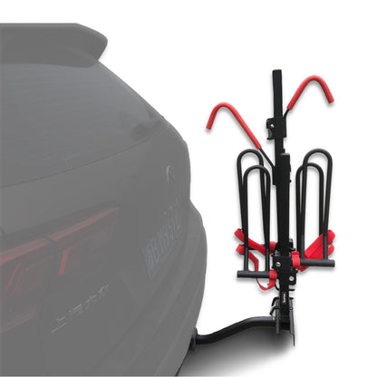 2 Bicycle Bike Rack Rear Car Carrier 2" Hitch Mount Platform Foldable