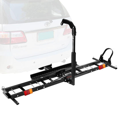 Motorcycle Motorbike Carrier Rack Towbar Arm Rack Dirt Bike Ramp Brake Lights