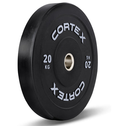 CORTEX 160kg Black Series V3 Bumper Plate Set