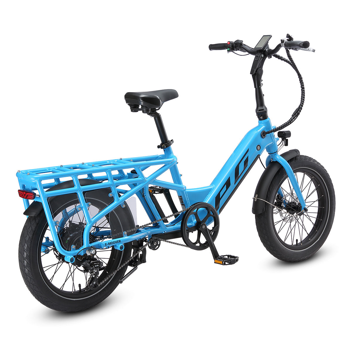 Progear E-Moover Cargo Bike - Electric Blue