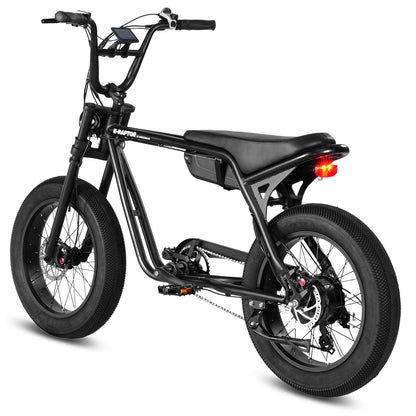 Progear E-Raptor 20" Electric Street Bike - - Matte Black + Throttle