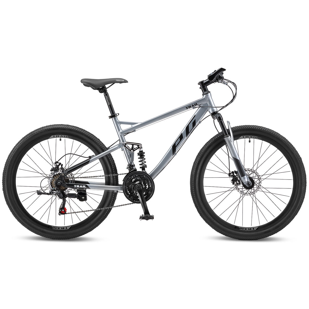 Progear Trail Dual Suspension MTB 26*19" Shadow
