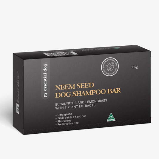 Essential Dog Shampoo Bar (Eucalyptus, Neem & Lemongrass)