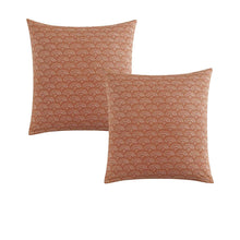 Load image into Gallery viewer, Logan and Mason Pair of Kalihari Sand European Pillowcases 65 x 65cm
