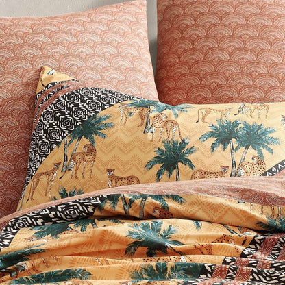 Logan and Mason Kalahari Sand Quilt Cover Set King