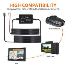 Load image into Gallery viewer, USB/Micro/Type-C Hardwire Kit for DashCam RearView Camera Reversing Recorder (Micro)

