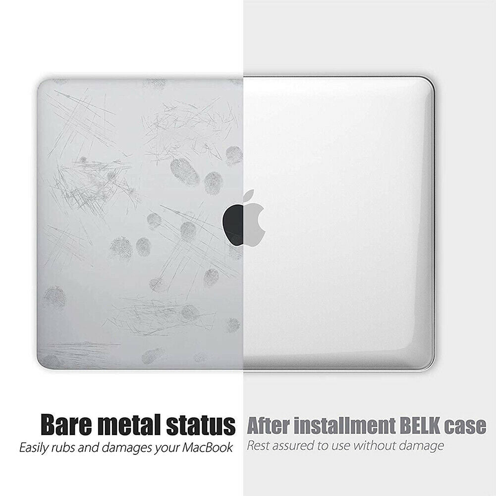 2020 Macbook Pro 13 Inch Case Plastic Hard Case Shell for 2020 Macbook Pro A2251 A2289 A2179(Clear)