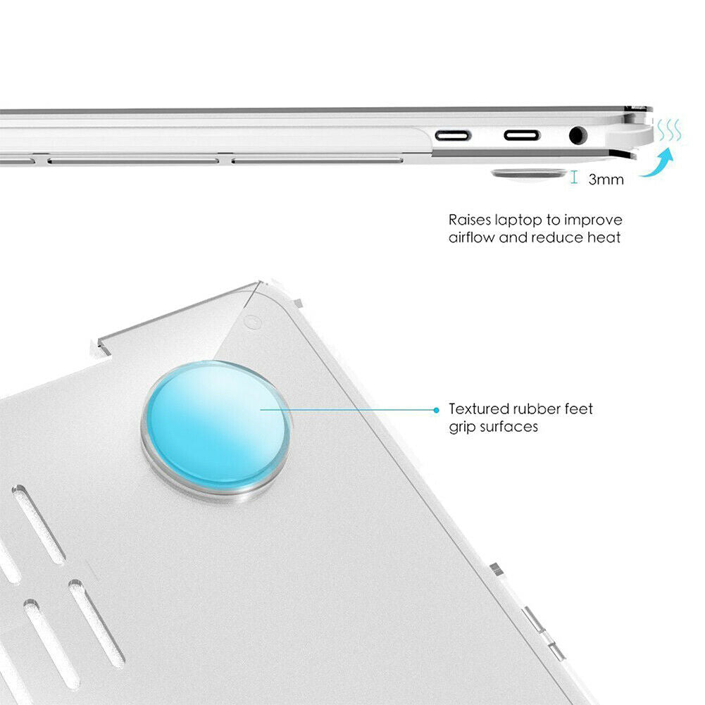 2020 Macbook Pro 13 Inch Case Plastic Hard Case Shell for 2020 Macbook Pro A2251 A2289 A2179(Clear)