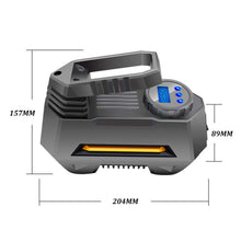 Load image into Gallery viewer, Portable Digital Car Air Compressor Tire Inflator With Emergency Flashlight

