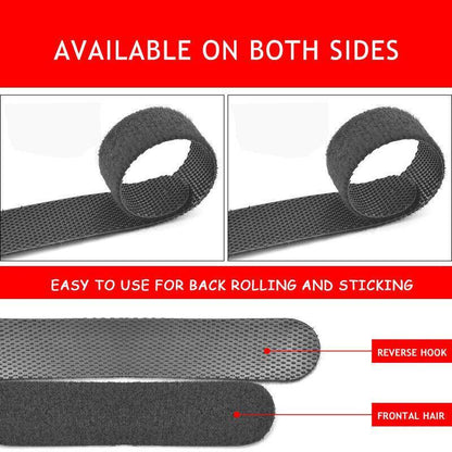 10/20/50PCS Reusable Hook and Loop Cable Ties Nylon Wire Cord Strap Organizer - 250 mm* 20 PCS