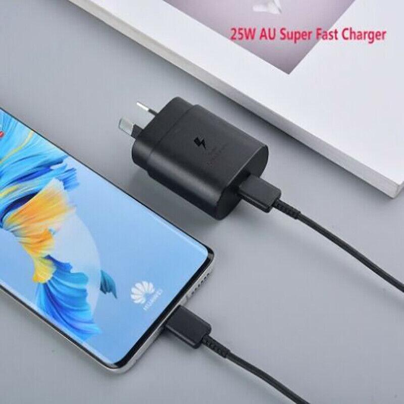 Super Fast Wall Charger For Samsung Galaxy S22 S23 Note 20 Ultra - Charger Only(White)