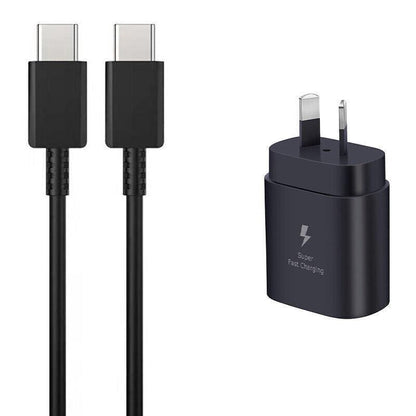 Super Fast Wall Charger For Samsung Galaxy S22 S23 Note 20 Ultra - Charger Only(White)