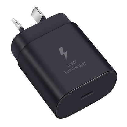 Super Fast Wall Charger For Samsung Galaxy S22 S23 Note 20 Ultra - Cable Only(White)