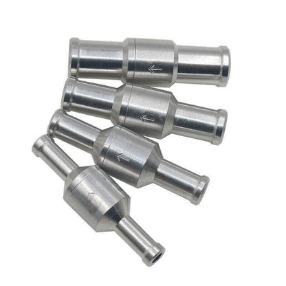 2X 6/8/10/12Mm One Way Non Return Check Valve Air Fuel Petrol Diesel Oil Vacuum - 12MM