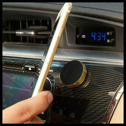 Universal Dashboard Phone Holder Car Mount Stand with Secure Grip - Gold *1