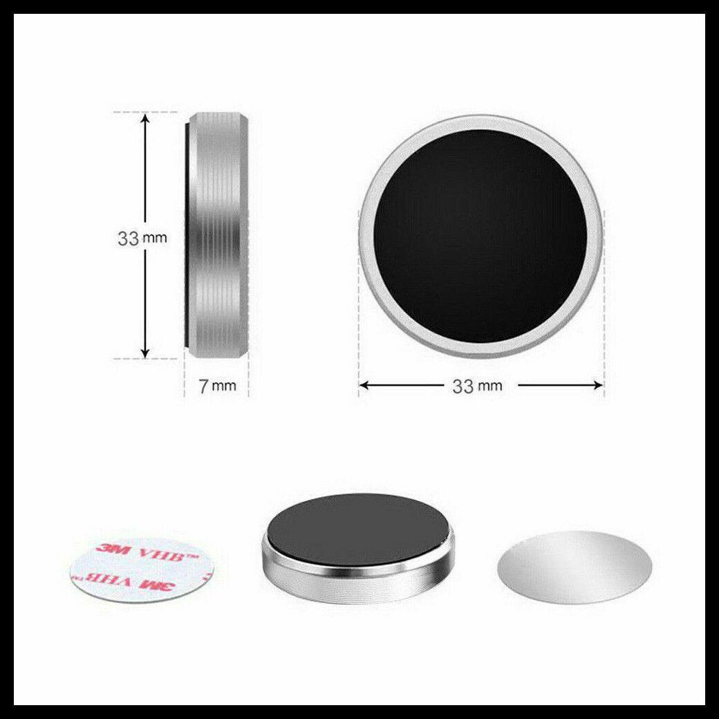 Universal Dashboard Phone Holder Car Mount Stand with Secure Grip - Silver *1