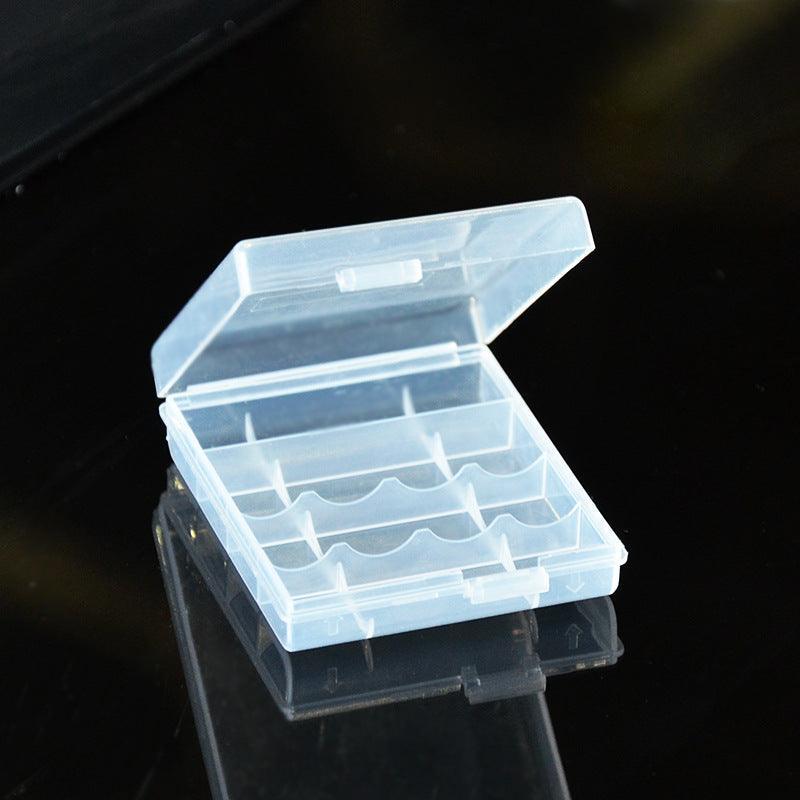 8X Clear Plastic Aa Aaa Battery Box Storage Case Cover Batteries Holder
