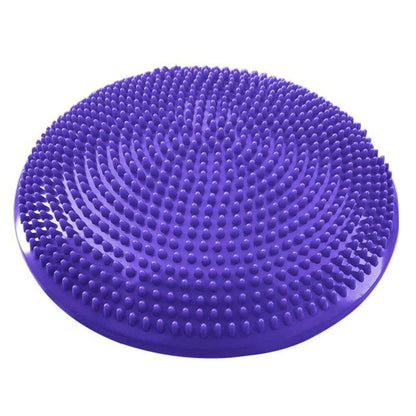 Balance Stability Cushion Wobble Air Disc Ankle Knee Strength Rehab Exercise - Purple