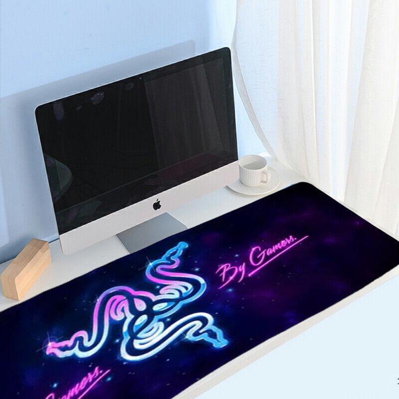 Gaming Keyboard and Mouse Pad Extended Desk Mat 800x300mm Non Slip Base - 08