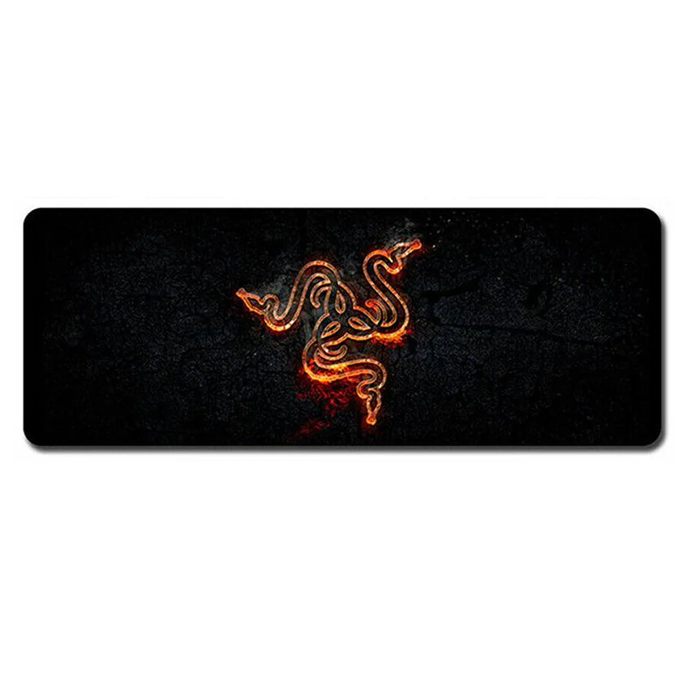 Gaming Keyboard and Mouse Pad Extended Desk Mat 800x300mm Non Slip Base - 09