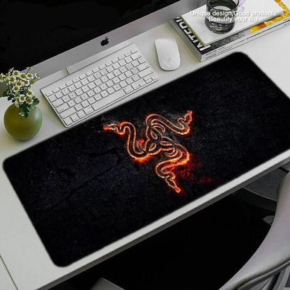 Gaming Keyboard and Mouse Pad Extended Desk Mat 800x300mm Non Slip Base - 14