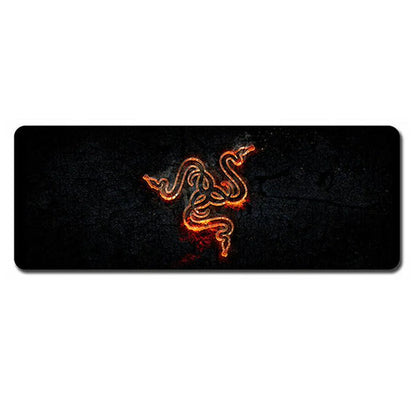 Gaming Keyboard and Mouse Pad Extended Desk Mat 800x300mm Non Slip Base - 17