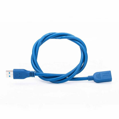 Super speed Usb 3.0 Male To Female Data Cable Extension Cord For Laptop Pc Camera - 1M