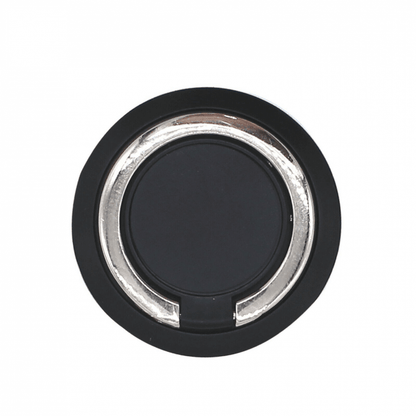 Iring Phone Ring Finger Holder Stand Car Mount Hook For Iphone Ipad Mobile Grip - A1- Black