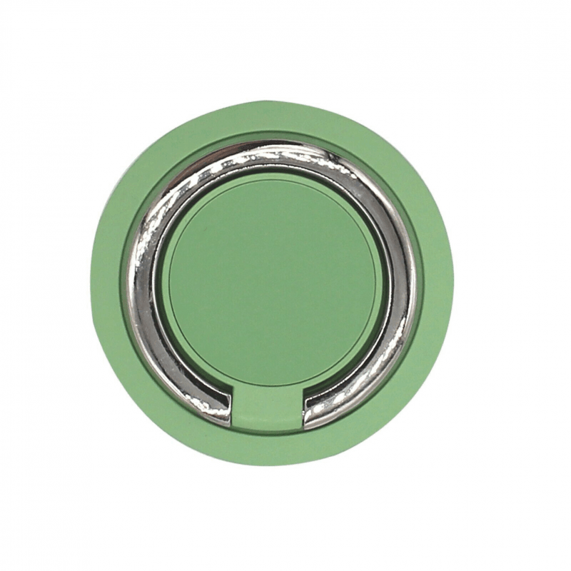 Iring Phone Ring Finger Holder Stand Car Mount Hook For Iphone Ipad Mobile Grip - B2- Green