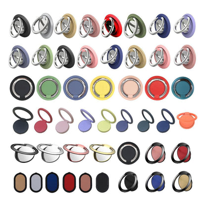 Iring Phone Ring Finger Holder Stand Car Mount Hook For Iphone Ipad Mobile Grip - E- Gold