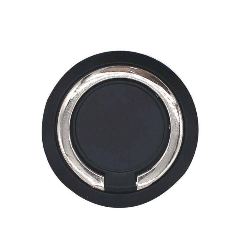 Iring Phone Ring Finger Holder Stand Car Mount Hook For Iphone Ipad Mobile Grip - F- Silver