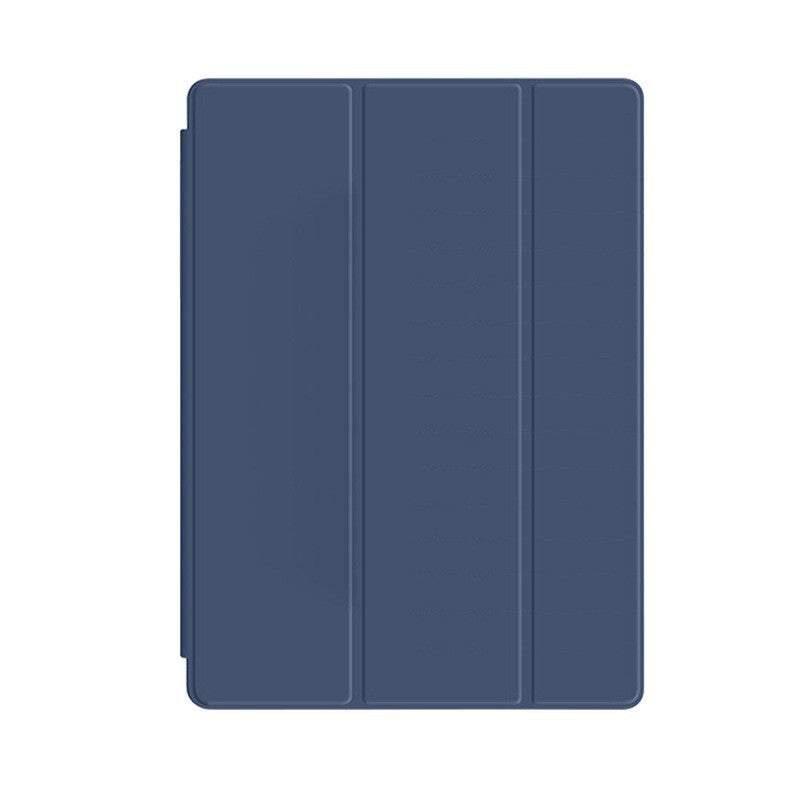 Shockproof Silicone iPad Air 4 Cover with Pencil Slot and Smart Wake - Lavender Grey