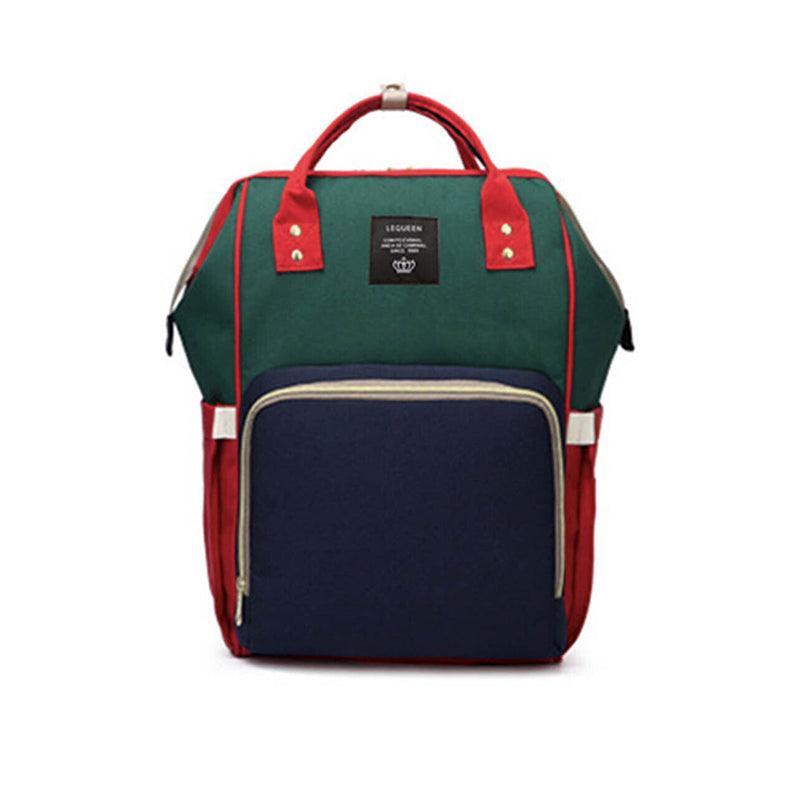 Luxury Multifunctional Diaper Nappy Backpack Maternity Mummy Changing Bag - Black