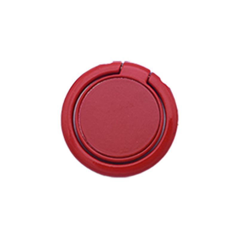 NEW 1PC Ring Mobile Phone Holder Solid Color Ring Bracket 360 Rotation - White