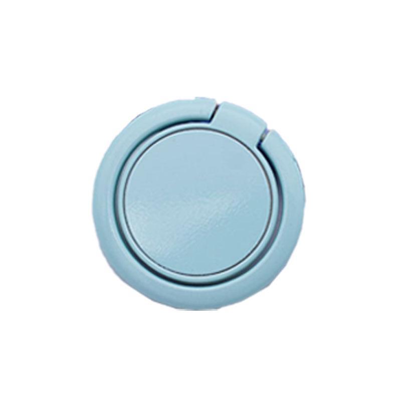 NEW 1PC Ring Mobile Phone Holder Solid Color Ring Bracket 360 Rotation - Yellow