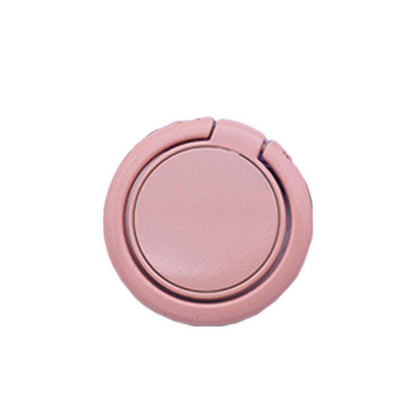 NEW 1PC Ring Mobile Phone Holder Solid Color Ring Bracket 360 Rotation - Yellow