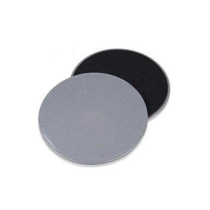 2PCS Core Sliding Discs Fitness Sliders for Home Gym Yoga Gliding Exercise 17cm - Green
