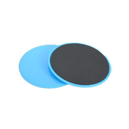 2PCS Core Sliding Discs Fitness Sliders for Home Gym Yoga Gliding Exercise 17cm - Green
