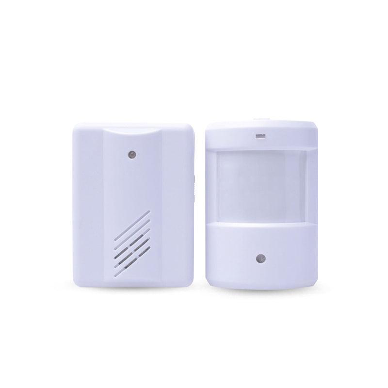 Restaurant Shop Door Entry Wireless Pir Motion Sensor Door Chime Door Bell Alarm - 1 Receiver+2 Sensors