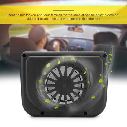 Solar Power Air Vent Vehicle Car Window Fan Auto Ventilator