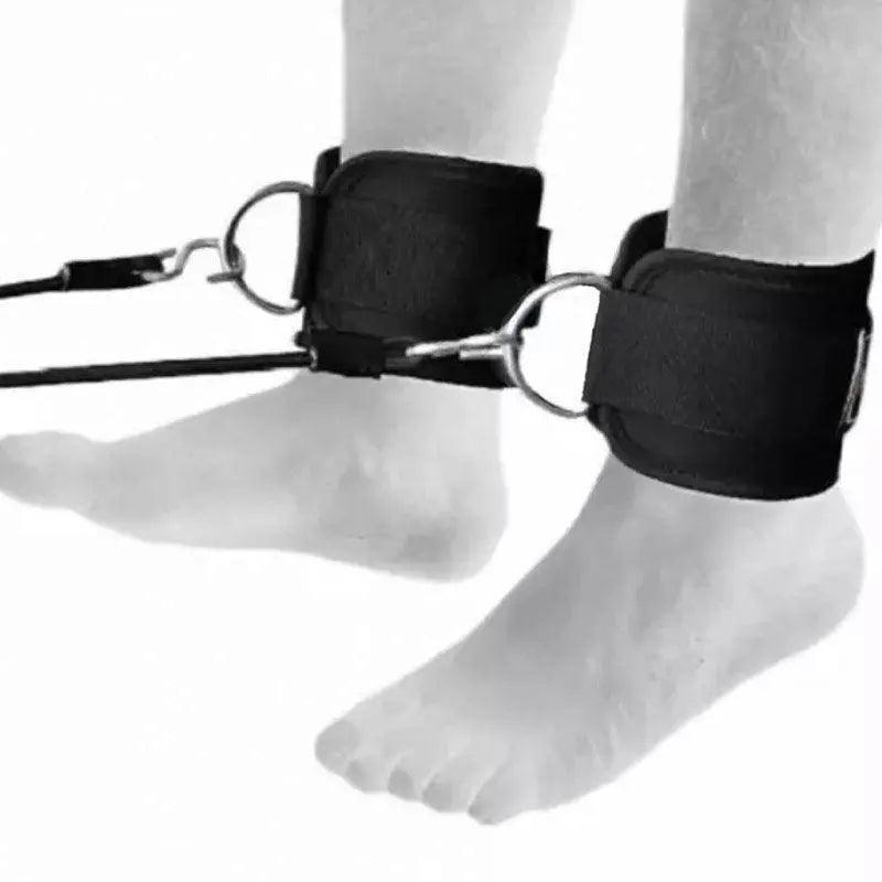 Aolikes Weight Lifting Ankle D-Ring Strap Cable Kickbacks Attachment Gym Leg - Left