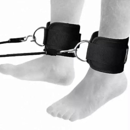 Aolikes Weight Lifting Ankle D-Ring Strap Cable Kickbacks Attachment Gym Leg - Left