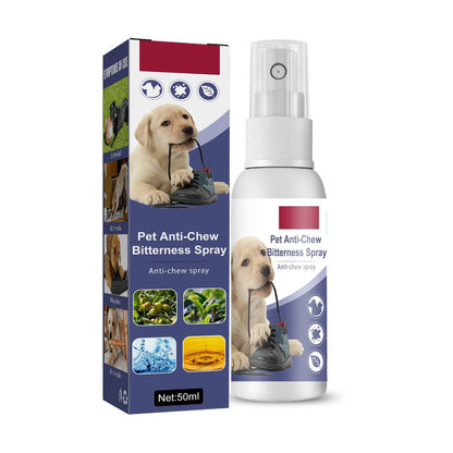 Pet Anti Chew Spray Dogs Stop Biting Furniture Sofa Legs Protection Bitter Spray