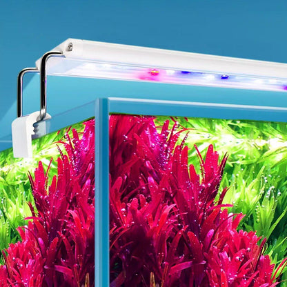 LED Colour Changing Aquarium Light Fish Tank Water Bracket Lamp Clip - 98cm
